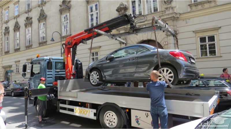 سرقت خودروهای شاسی‌بلند با جرثقیل!