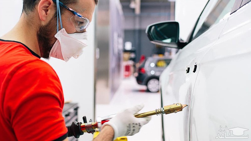 مراحل صافکاری بدون رنگ