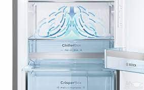 گردش هوا در  یخچال ساید بوش KAN58A104