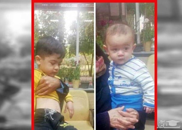 دو کودک خردسال که در سیل وحشتناک شیراز پیدا شدند