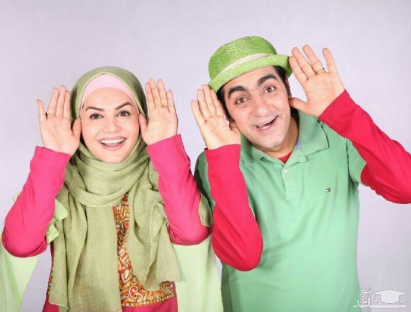 بیوگرافی آزیتا رضایی و همسرش مجتبی ظریفیان (خاله رویا و عمو مهربان)