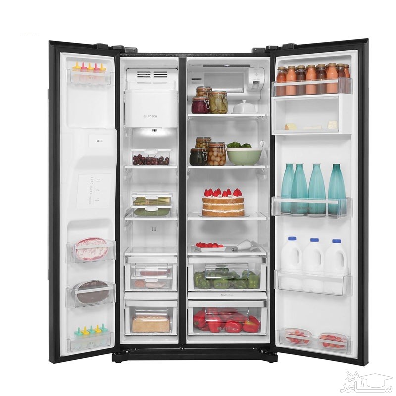 یخچال فریزر ساید بوش مدل KAD90VB204