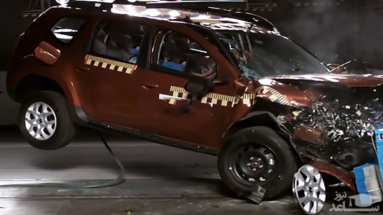 (فیلم) لحظه کل کل کامیون و خودروی سواری در تهران که به جای خوبی ختم نشد