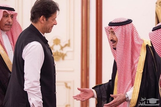 (فیلم) رفتار تحقیرآمیز نخست‌وزیر پاکستان با پادشاه سعودی