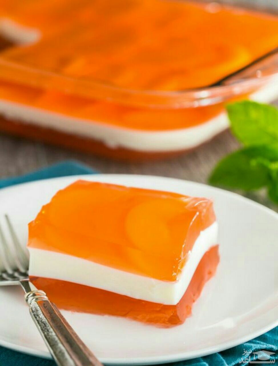 روش تهیه دسر هلویی لذیذ 