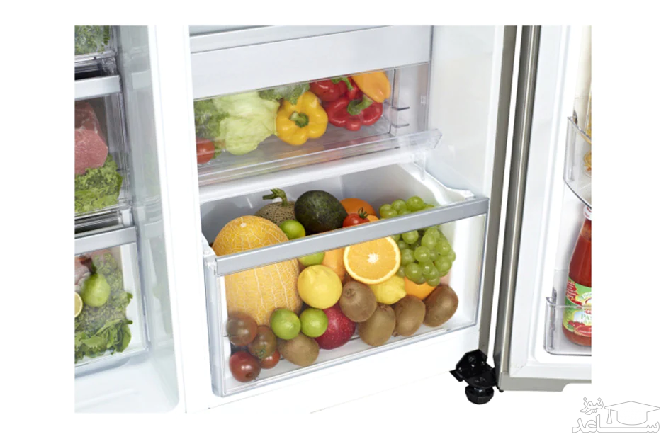 یخچال فریزر ساید ال جی مدل SXP450WB