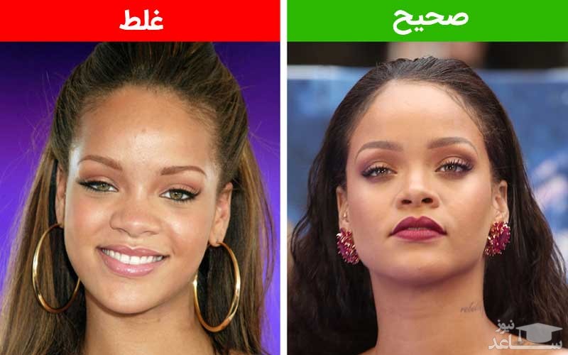 مدل ابرو برای فرم صورت بیضی شکل