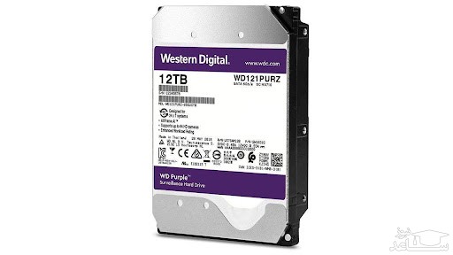 هارددیسک اینترنال وسترن دیجیتال مدل Purple WD121PURZ ظرفیت 12 ترابایت