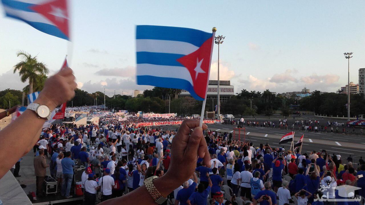 تظاهرات در کوبا علیه تحریم‌های آمریکا