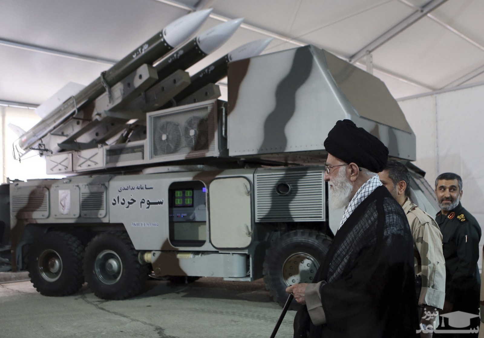 ابلاغ سلام رهبری به کارکنان پدافند هوایی