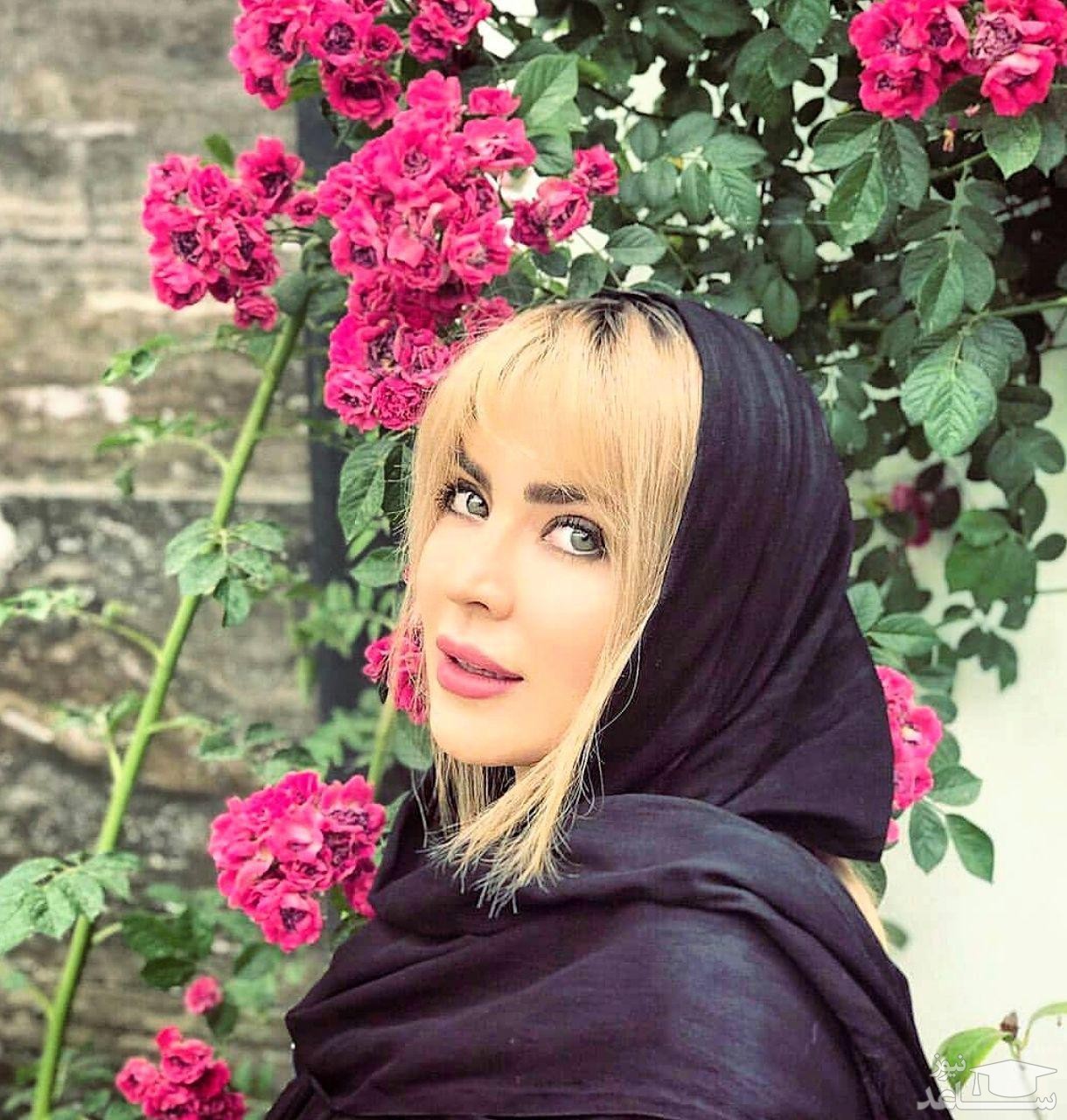 لباس زیبایی سولماز آقمقانی در جشن تولدش