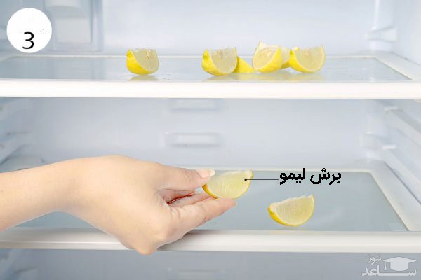 پوستر لیمو در یخچال