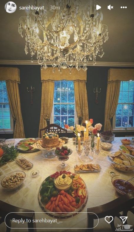 استوری ساره بیات