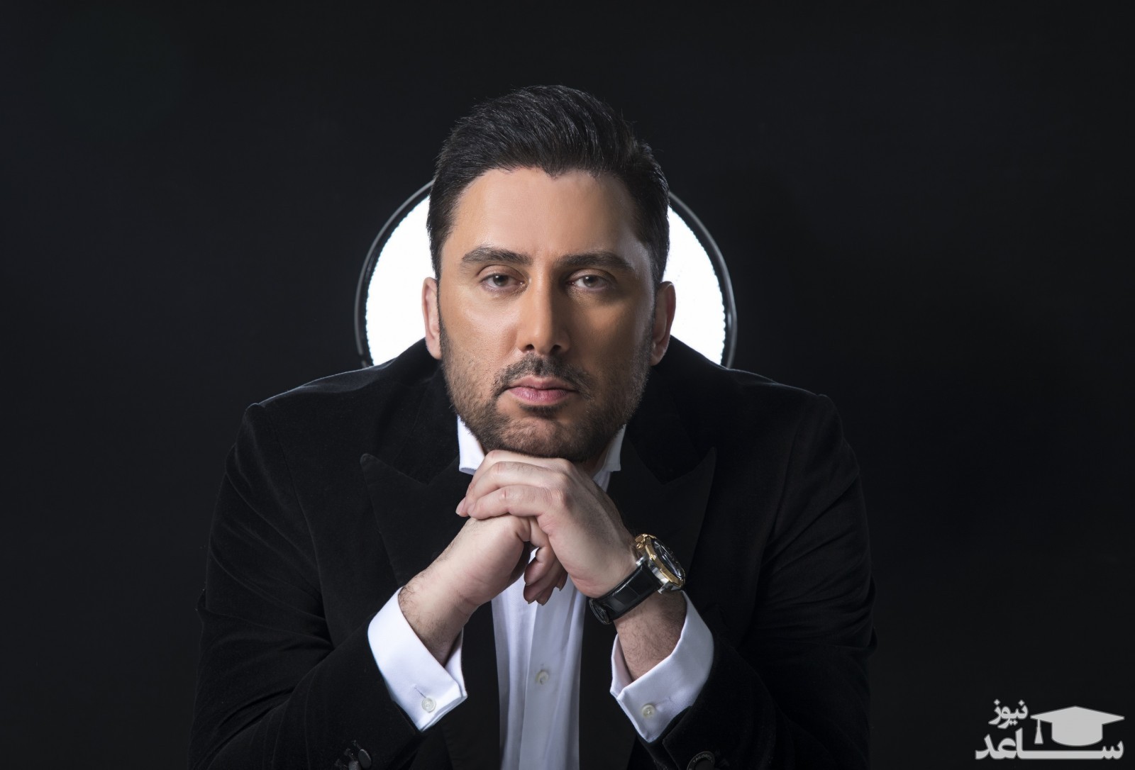 نیما مسیحا و همسرش در شب تولد دخترشان