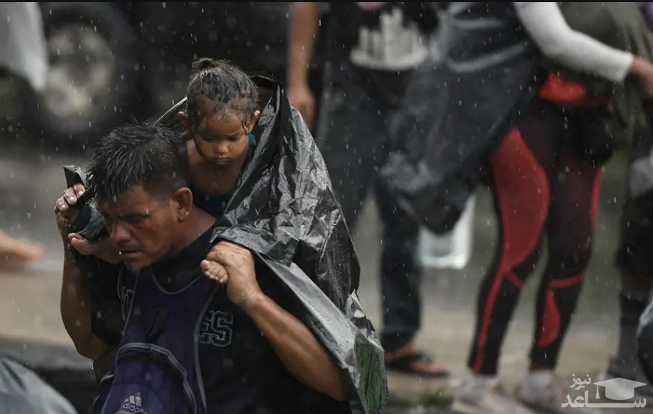 پناهجویان آمریکای مرکزی در مکزیک/ خبرگزاری فرانسه