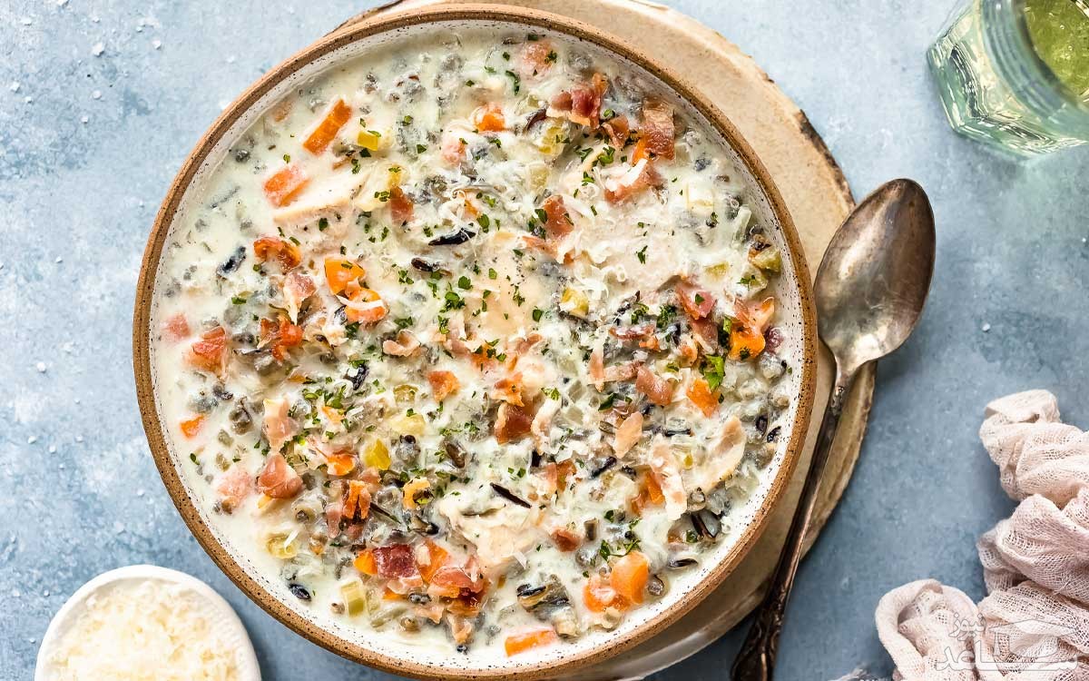 روش تهیه پلو مرغ خامه ای لذیذ