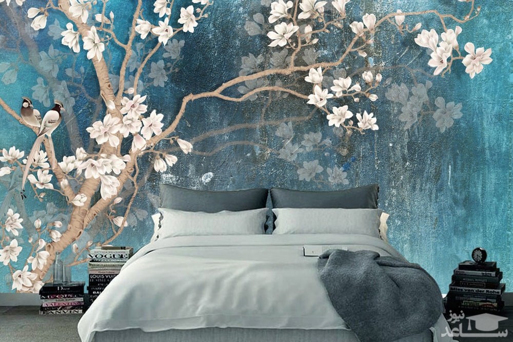 کاغذ دیواری برای اتاق خواب