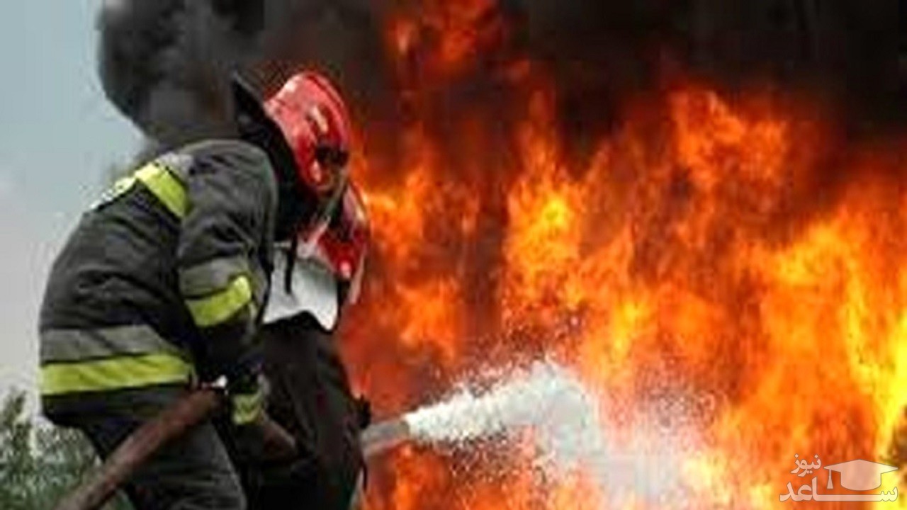 آتش سوزی مهیب کارخانه موادشوینده در قم/ ۱۱ تن کشته و مصدوم شده اند