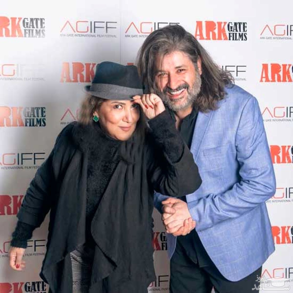 عکسی از پانته‌آ بهرام و عبدالرضا کاهانی