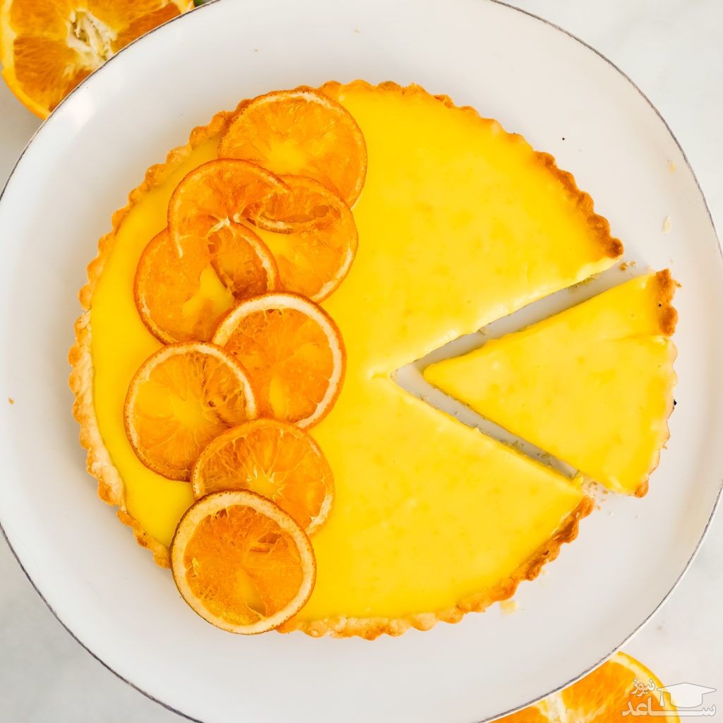  تارت پرتقال و لیمو