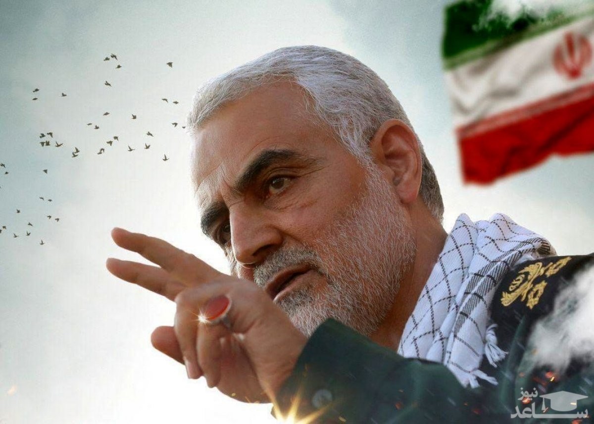 حضور حاج قاسم در بین نیرو‌های مقاومت با روی پوشیده + فیلم