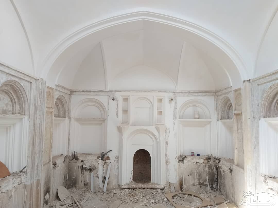 فاز جدید عملیات مرمتی باغ سالار کلانتر در کرمان آغاز شد