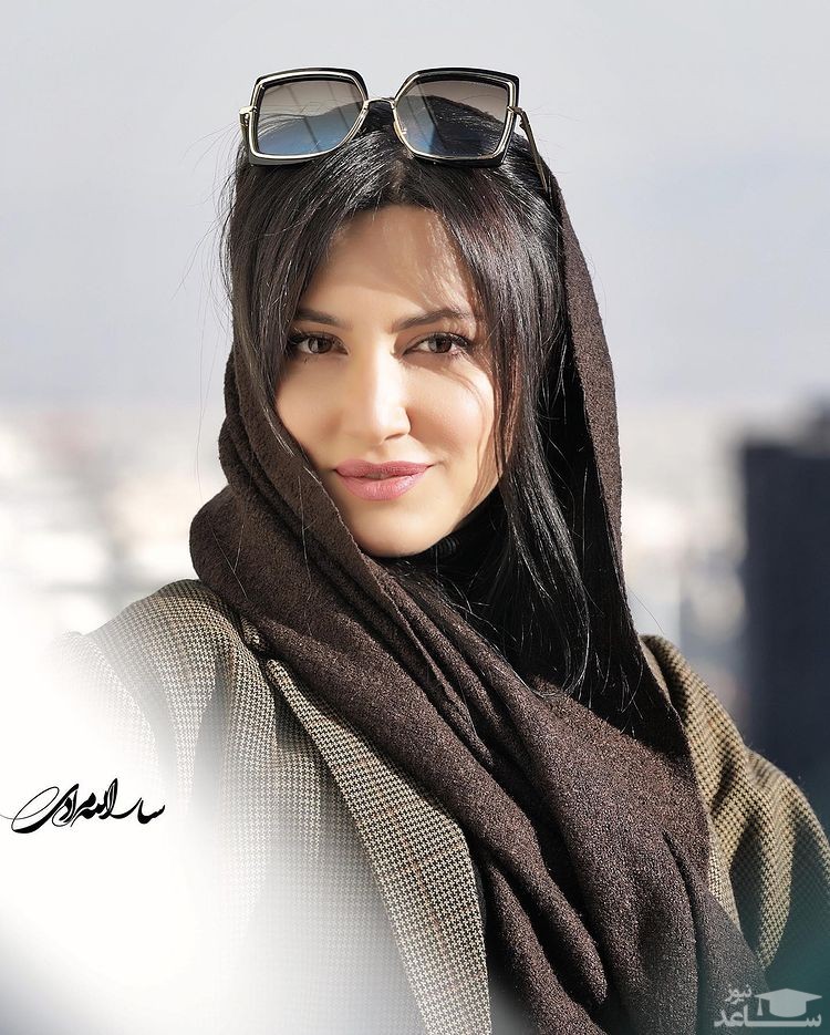 سمیرا حسینی سر صحنه فیلم برداری