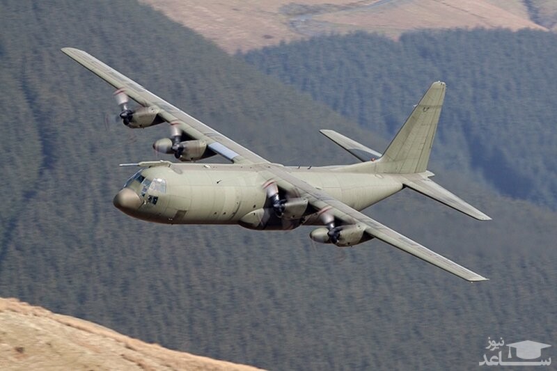 (فیلم) لحظه تماشایی از تیک آف عجیب و غریب هواپیمای سی-۱۳۰