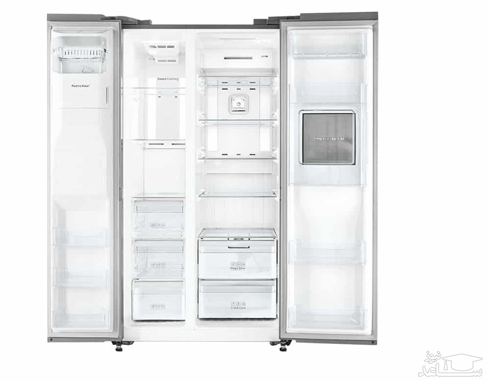 یخچال و فریزر ساید بای ساید دوو مدل D2S-1037SS