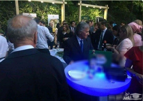 مهمانی مختلط سفارت ایتالیا در تهران