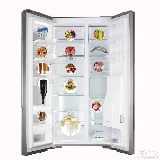 یخچال و فریزر ساید بای ساید اسنوا مدل S8-2321SS