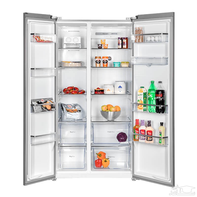 یخچال فریزر ساید ایکس ویژن مدل TS665