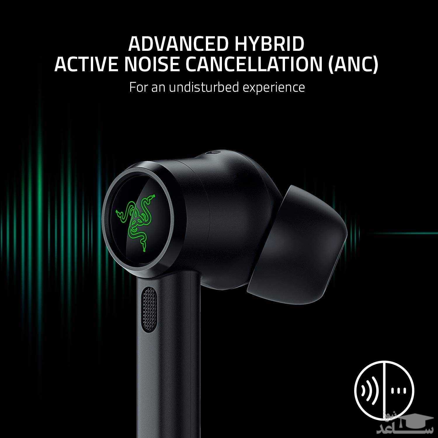 هدفون بی سیم ریزر مدل HAMMERHEAD TRUE WIRELESS