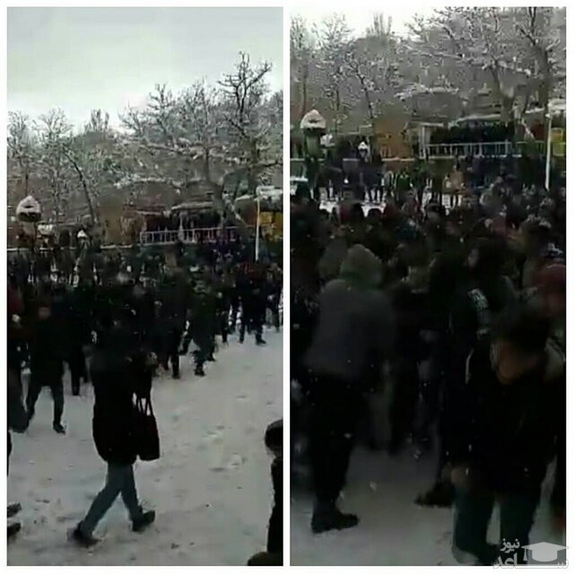 (فیلم) حمله چندین پسر به ۲ دختر در تبریز!