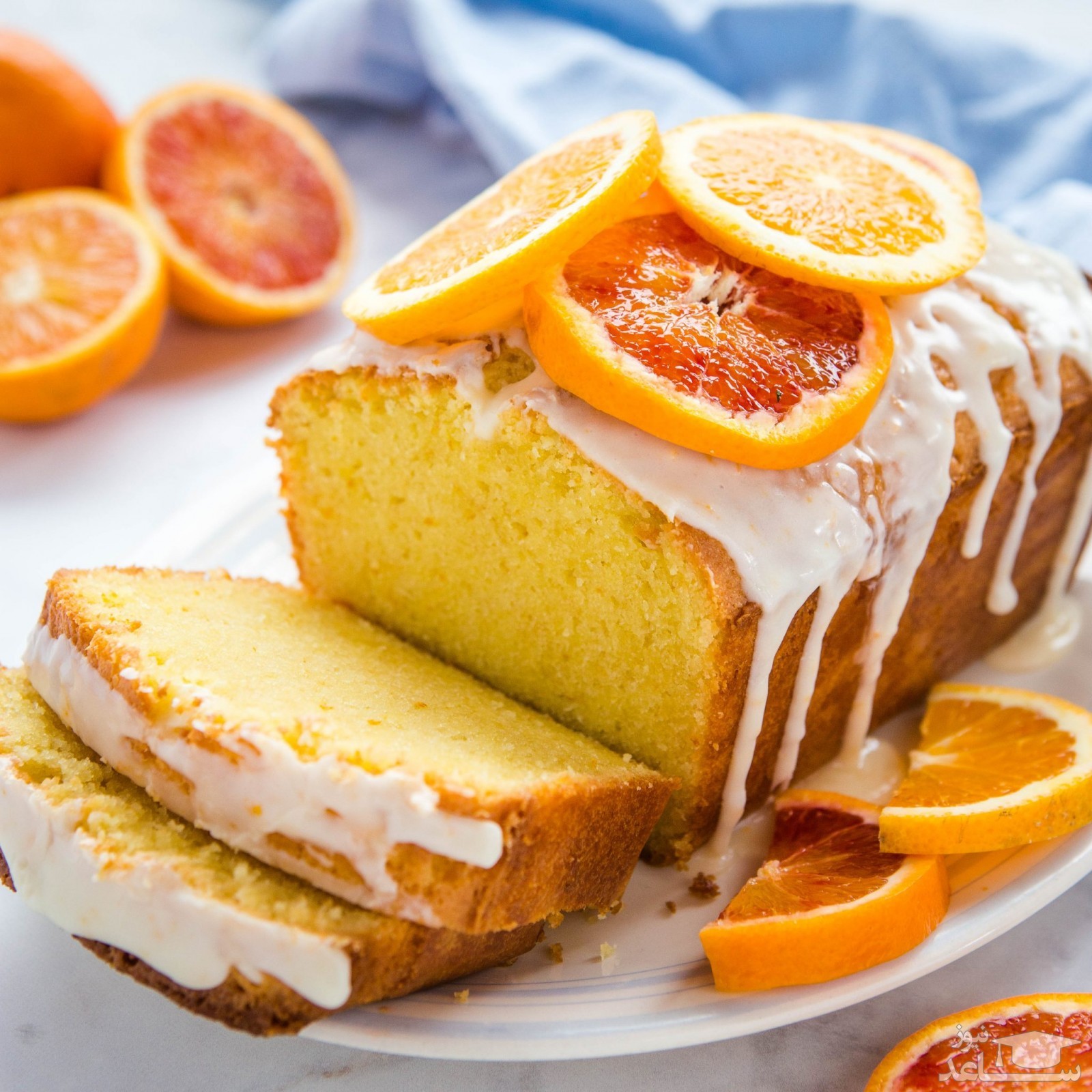 روش تهیه کیک پرتقالی لذیذ با شیر