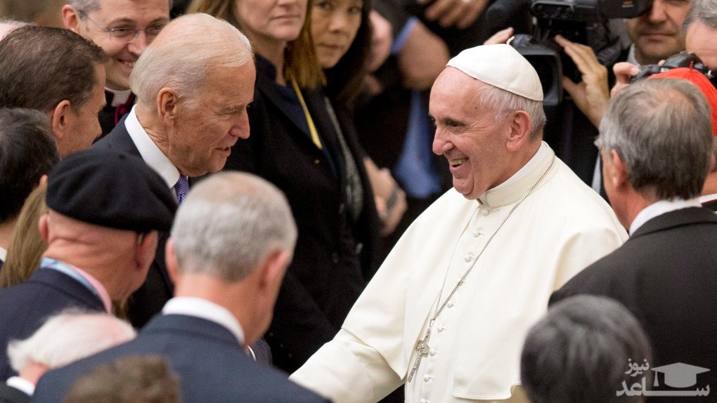 رهبر کاتولیک های جهان ریاست جمهوری بایدن را تبریک گفت
