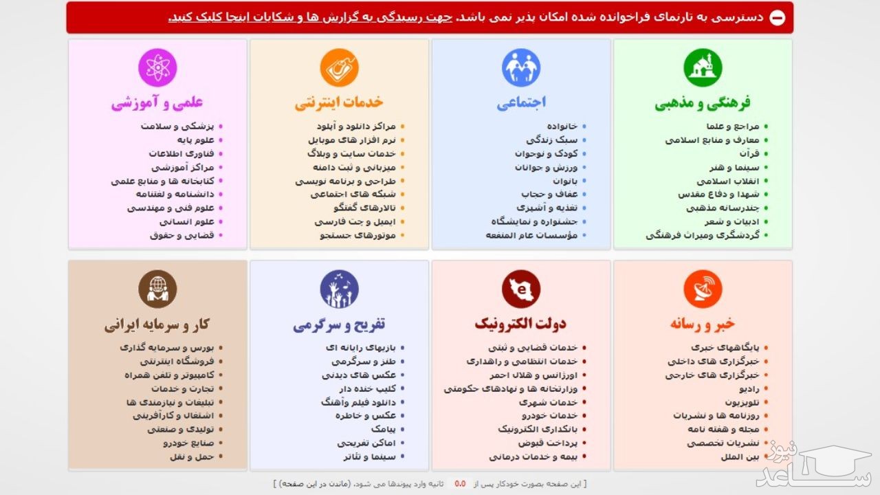 در چه مواردی سایت‌های ایرانی فیلتر می‌شوند؟