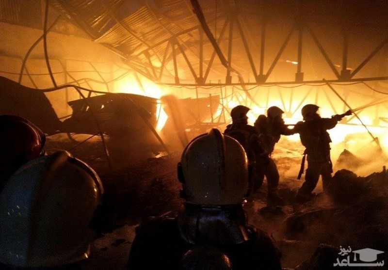 شب سخت و دلهره‌آور تبریز؛ آتش بزرگ بازار تبریز در کمتر از ۴ ساعت اطفاء شد