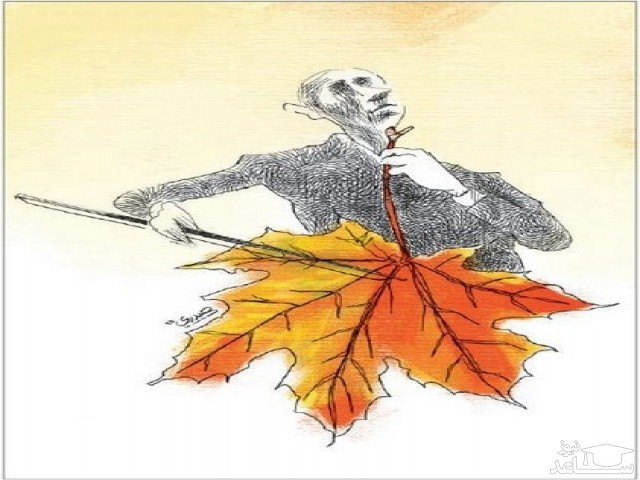 کاریکاتور درمورد پاییز