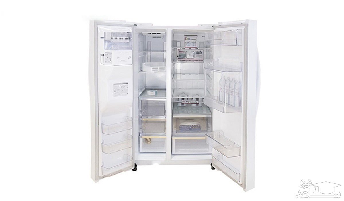 یخچال فریزر ساید ال جی مدل SXP450WB