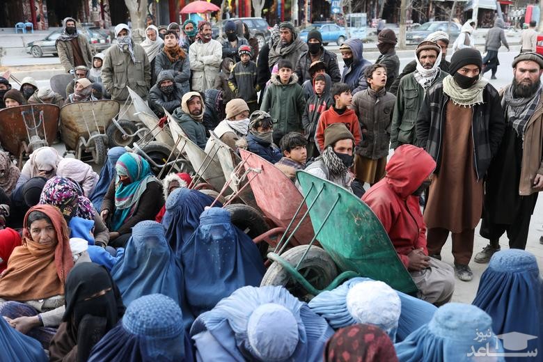 مردمان افغانستان در فقر
