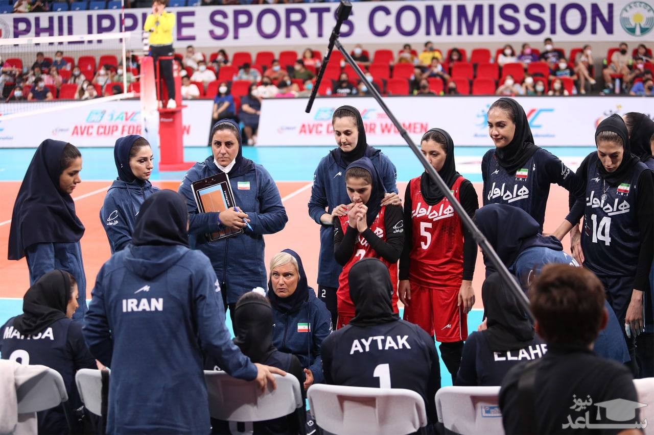 شکست سنگین زنان والیبال ایران مقابل چین‌تایپه