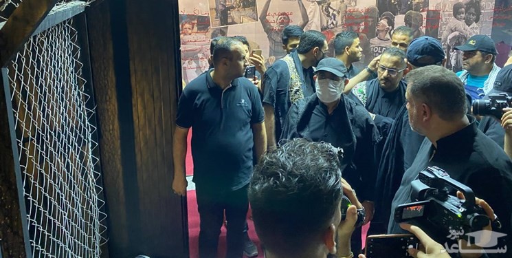 سردار قاآنی در پیاده روی اربعین +عکس و فیلم