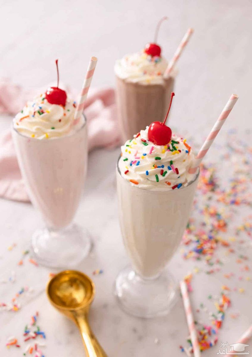 روش تهیه شیک شیره