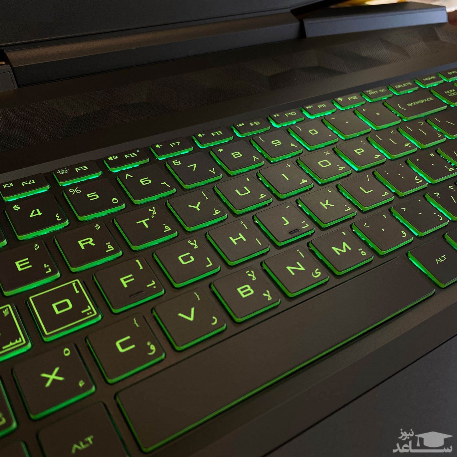 صفحه کلید لپ تاپ HP Pavilion Gaming 15