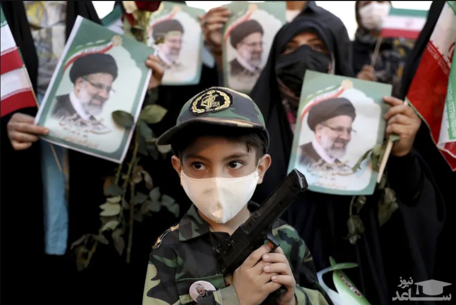 جشن پیروزی حامیان سید ابراهیم رییسی در انتخابات ریاست جمهوری ایران