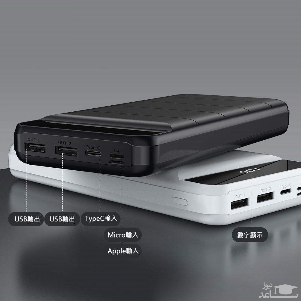 شارژر همراه ریمکس مدل RPP-141 ظرفیت 30000 میلی آمپر ساعت