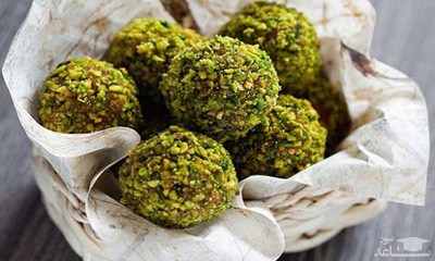  دسر پسته ای با گلاب