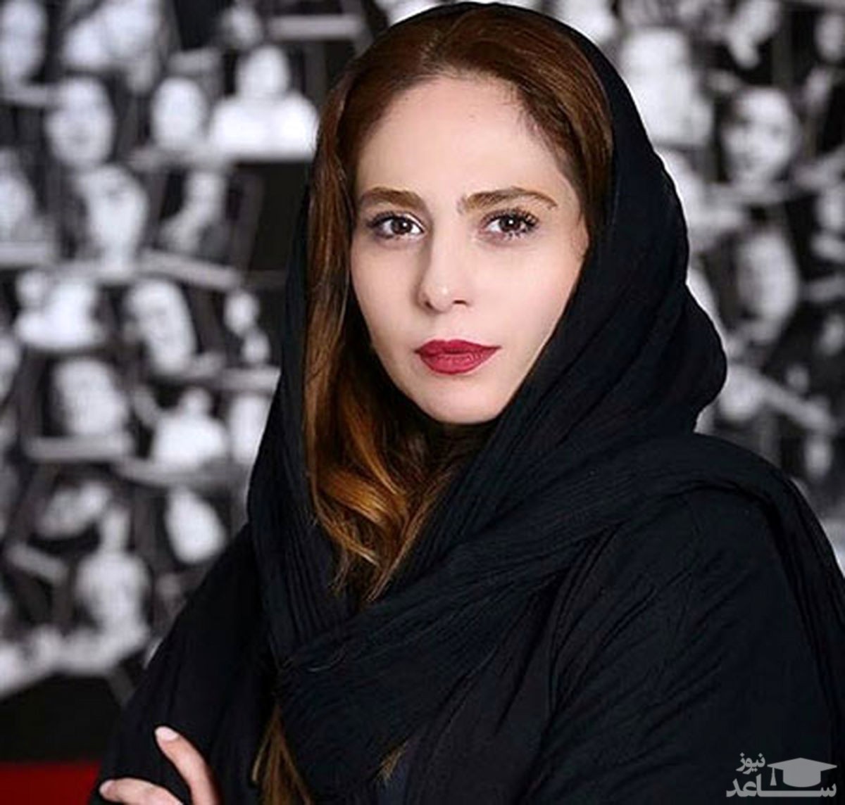رسوایی رعنا آزادی، خانم بازیگر ایرانی با لباس نیمه لخت