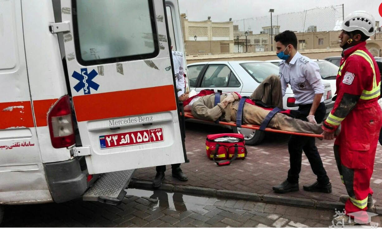 مرد مرده زیر آوار زنده شد / در کاشان همه شوکه شدند